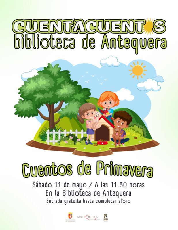 Cuentacuentos "Cuentos de Primavera" en la Biblioteca Municipal de San Zoilo