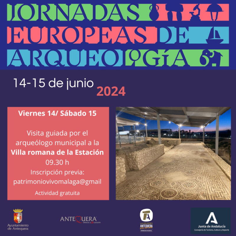 Jornadas europeas de Arqueología. 14 y 15 de junio de 2024