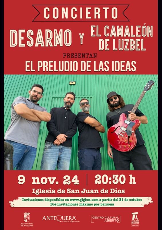 Concierto Desarmo y el camaleón de luzbel