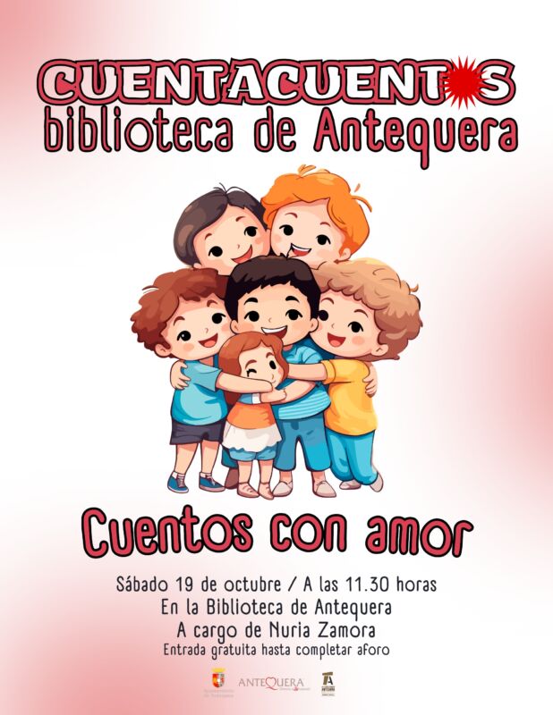 Cuentos con amor. Cuentacuentos Biblioteca de Antequera