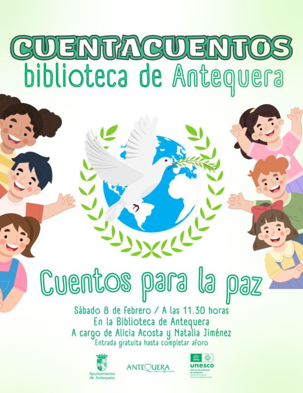 Cuentacuentos 8 de febrero. Biblioteca Municipal de San Zoilo