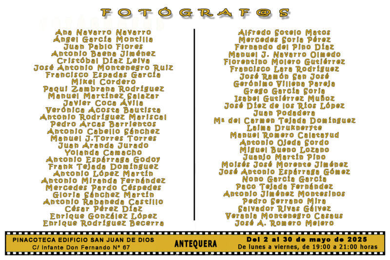 30 Muestra de Fotógrafos Antequeranos