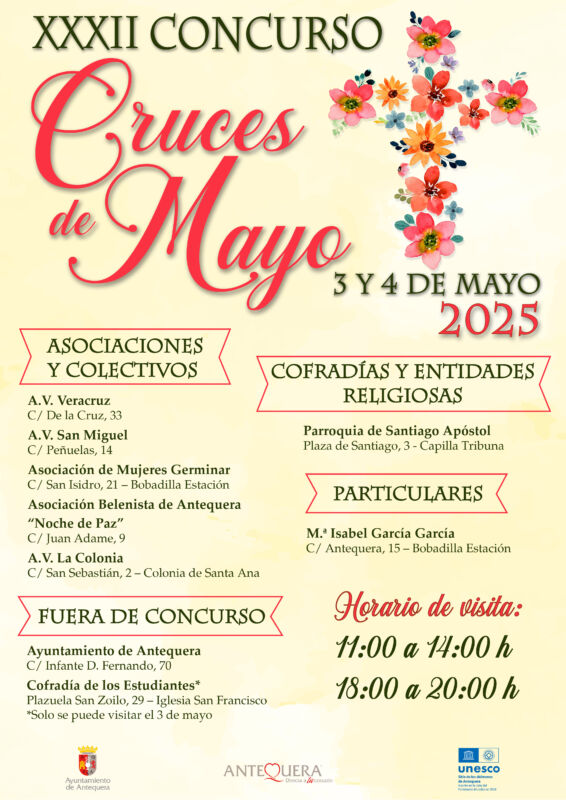 Ruta XXXII Concurso Cruces de Mayo 2025