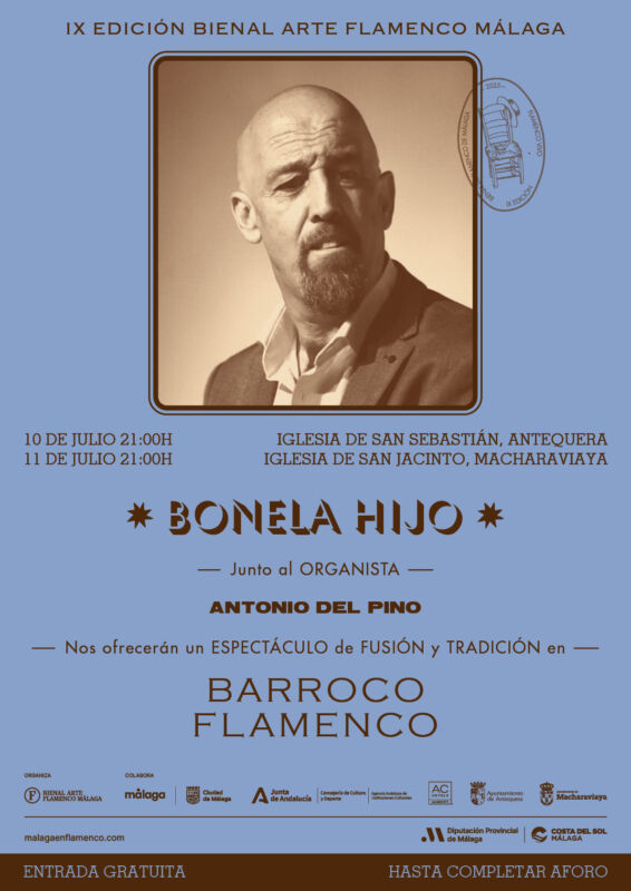 IX Edición Bienal Arte Flamenco Málaga. Jueves 10 de julio de 2025