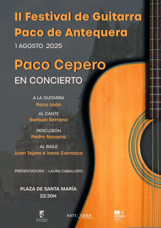 II Festival de guitarra Paco de Antequera