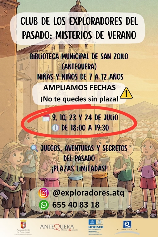 Club de los Exploradores del Pasado: Misterios de Verano