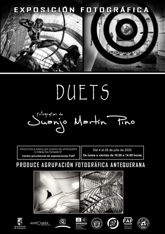 Exposición fotográfica DUETS de Juanjo Martín Pino