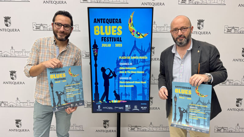 Presentación del Antequera Blues Festival 2025