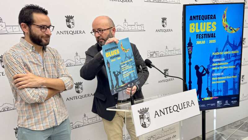 Presentación del Antequera Blues Festival 2025