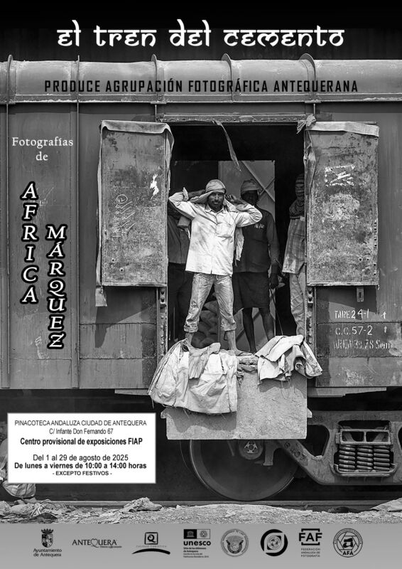 Exposición fotográfica El Trn del Cemento de Africa Márquez
