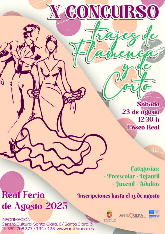 X Concurso de Trajes de Flamenca y de Corto. Real Feria de Agosto 2025