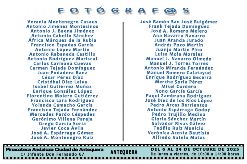 31 Muestra de fotógrafos antequeranos