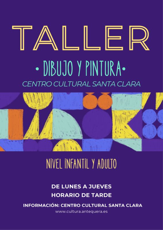 Taller de dibujo y pintura curso 2025/2026