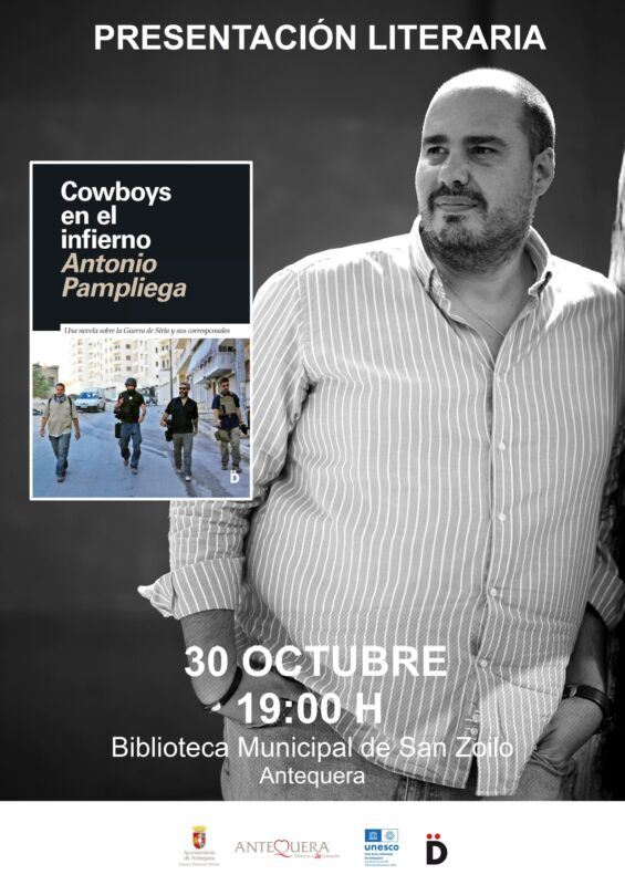 Presentación literaria a cargo de Antonio Pampliega