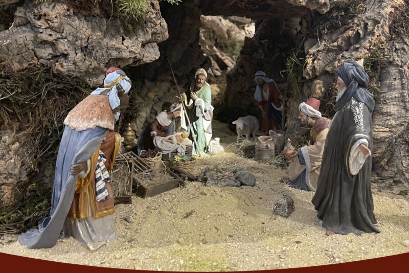 Belén Municipal y dioramas de la Asociación Belenista de Antequera "Noche de Paz"