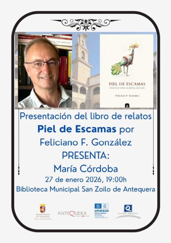 Presentación literaria del libro de relatos Piel de Escamas