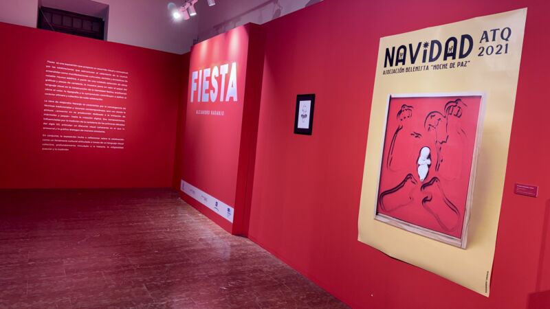 Fiesta. Exposición de Alejandro Naranjo