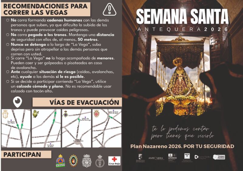 Semana Santa. Plan Nazareno 2026