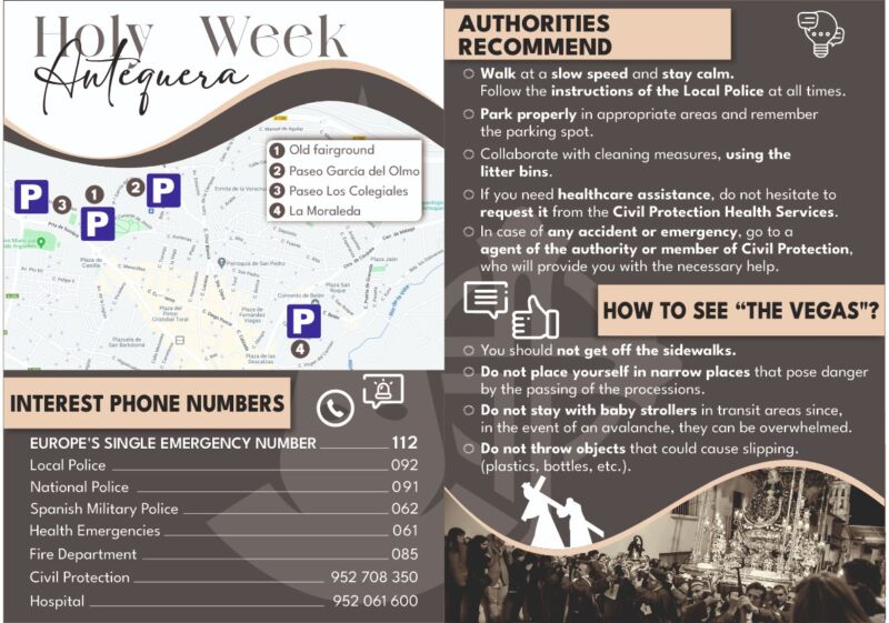 Semana Santa. Plan Nazareno 2026