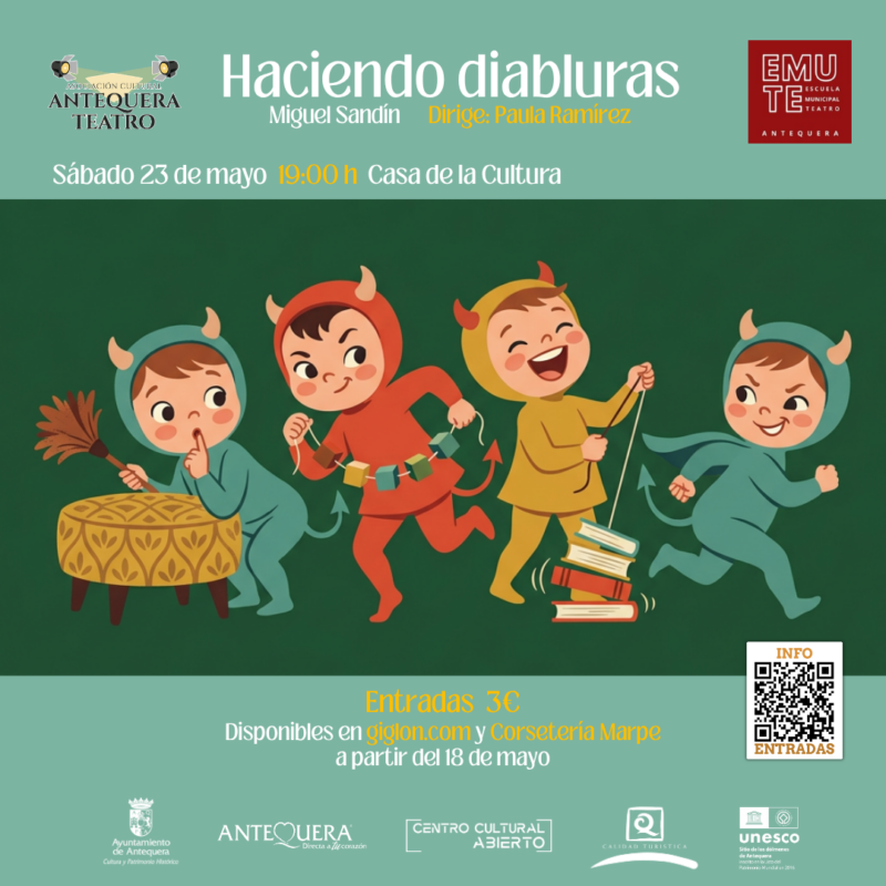 Teatros infantiles fin de curso Escuela Municipal de Teatro