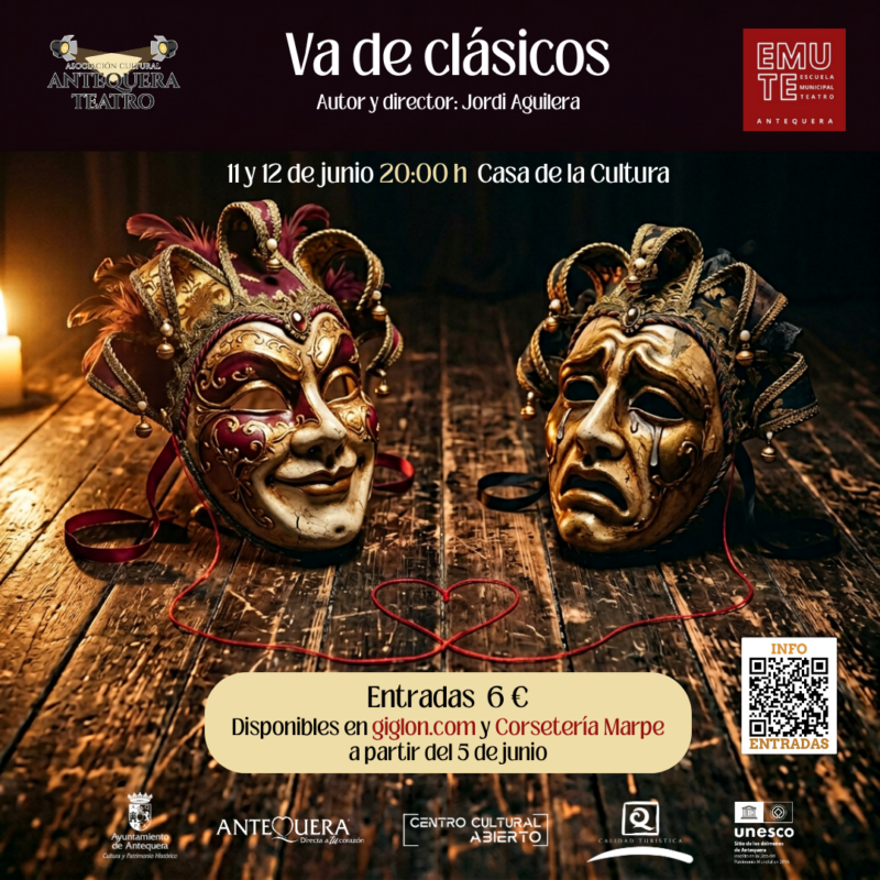 Va de clásicos. Escuela Municipal de Teatro curso 2025/26