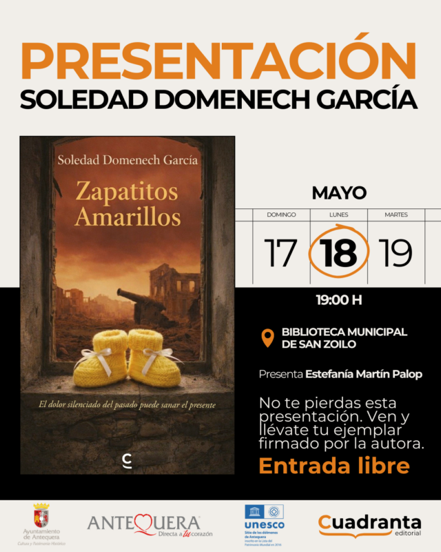 Presentación literaria Soledad Domenech García