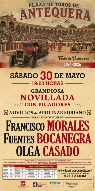 Festejos taurinos Feria de Primavera 2026