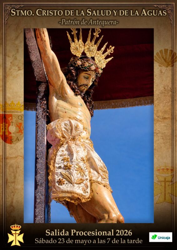 Salida Procesional 2026 del Stmo. Cristo de la Salud y de las Aguas