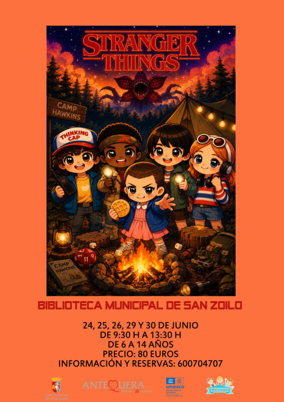 Taller infantil Stranger Things