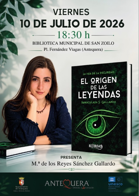 El origen de las leyendas de Inmaculada Sánchez Gallardo. Presentación literaria