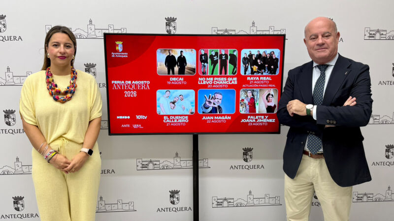 Actuaciones musicales Real Feria de Agosto 2026