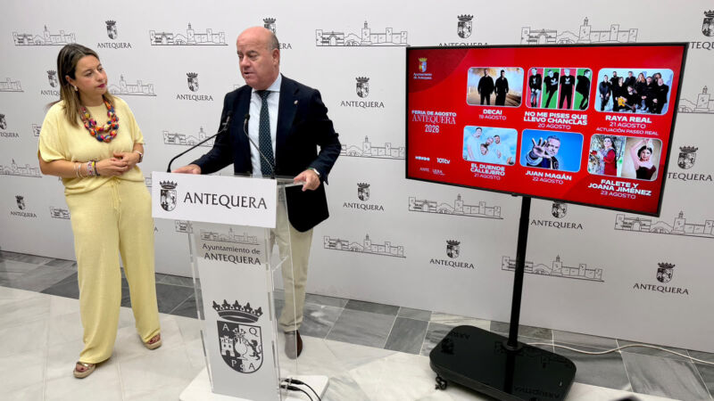 Actuaciones musicales Real Feria de Agosto 2026