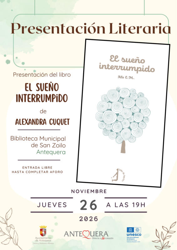 Presentación literaria Biblioteca Municipal de San Zoilo