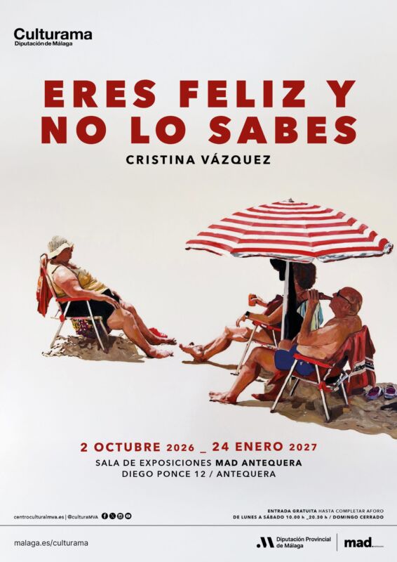 Exposición "Eres feliz y no lo sabes" de Cristina Vázquez