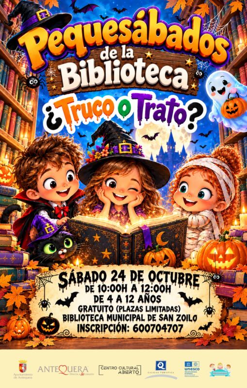 Los pequesábados de la biblioteca