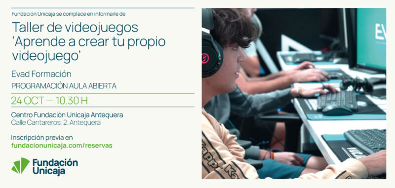 Taller de videojuegos Fundación Unicaja